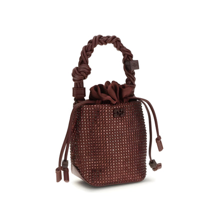 Ganni Bordeaux Handbag