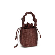 Ganni Bordeaux Handbag