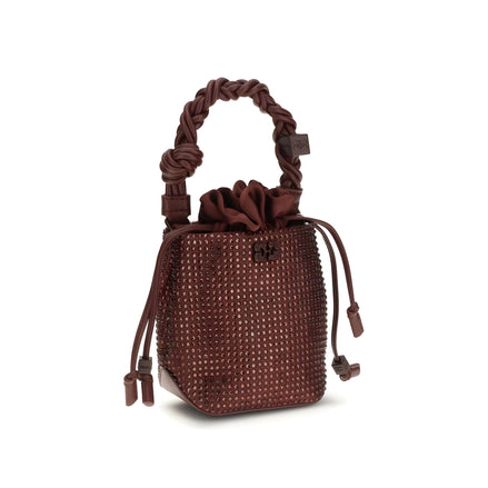 Ganni Bordeaux Handbag