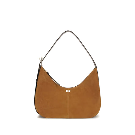 Ganni Brown Shoulder Bag