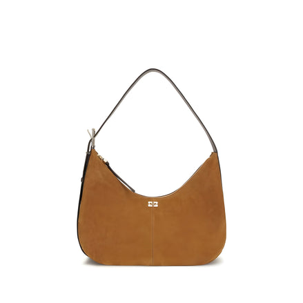 Ganni Brown Shoulder Bag