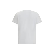 Ganni White Cotton T-Shirt