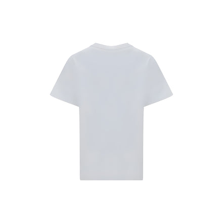 Ganni White Cotton T-Shirt