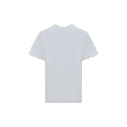 Ganni White Cotton T-Shirt
