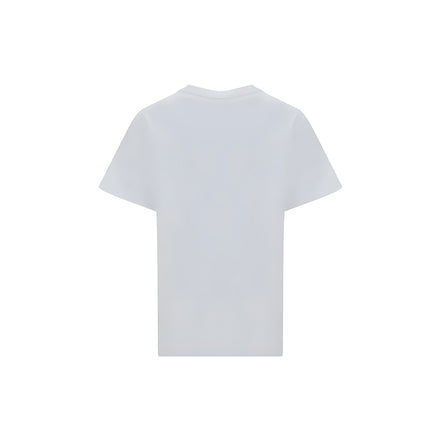 Ganni White Cotton T-Shirt