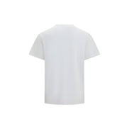 Ganni White Cotton T-Shirt