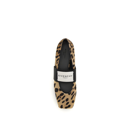 Givenchy Beige Calf Leather Ballet Flats