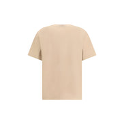 Tricou Givenchy bej din bumbac