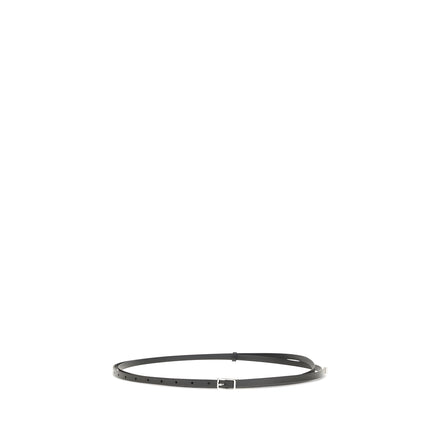 Givenchy Black Calf Leather Belt