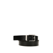 Givenchy Black Calf Leather Regular Belt