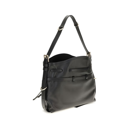 Givenchy Black Calf Leather Bucket Bag