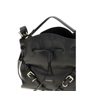 Givenchy Black Calf Leather Bucket Bag
