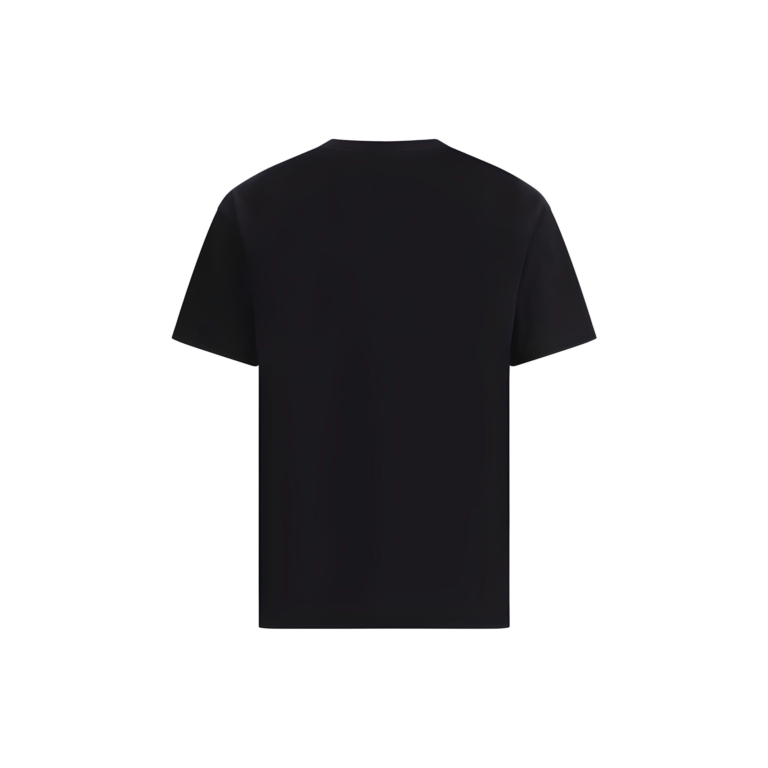 Tricou din bumbac negru Givenchy