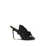 Givenchy Black Lamb Leather Mules