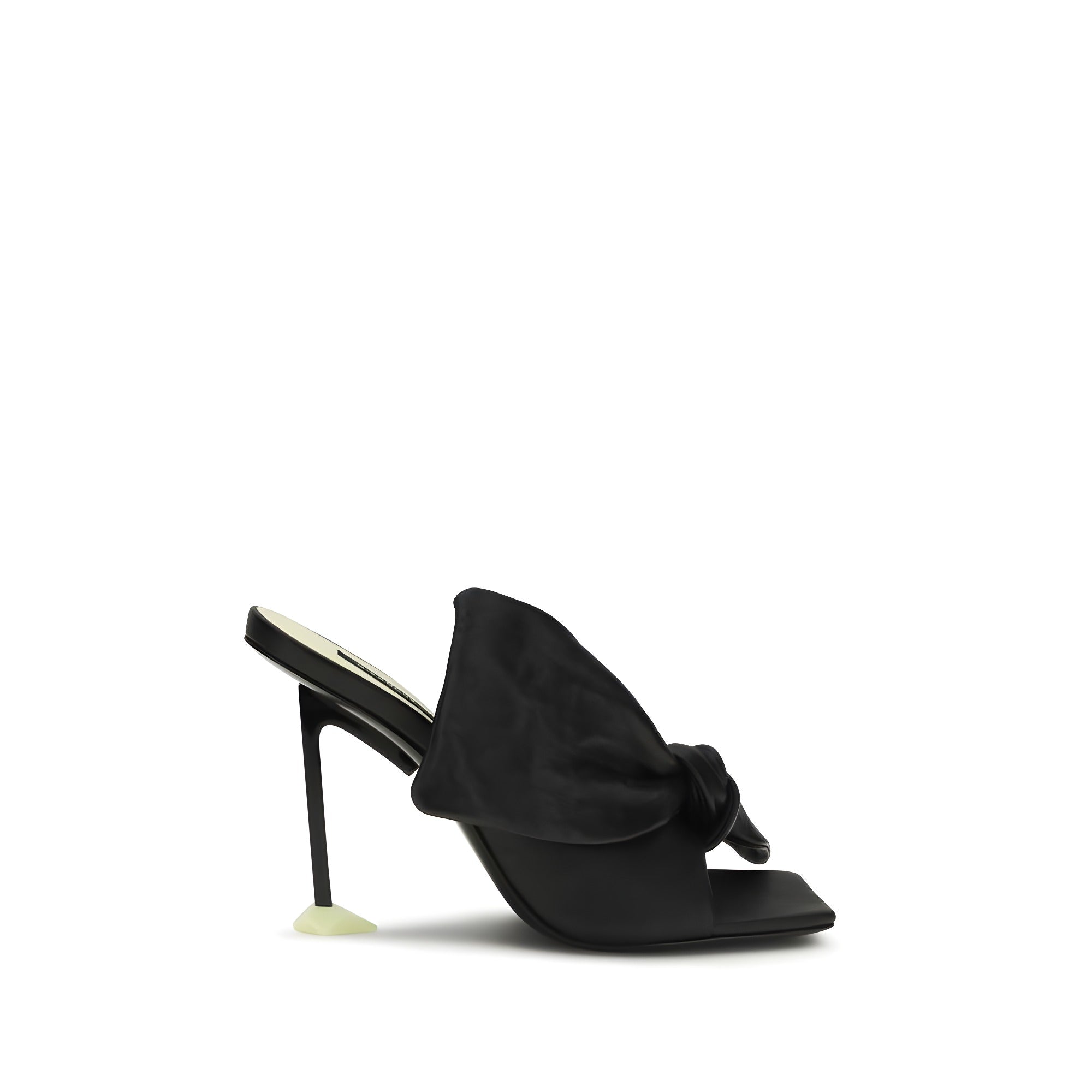 Givenchy Black Lamb Leather Mules