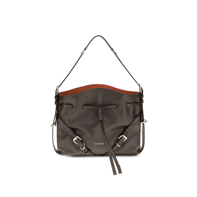 Givenchy Brown Calf Leather Bucket Bag