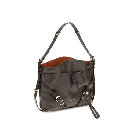 Geantă bucket Givenchy maro din piele