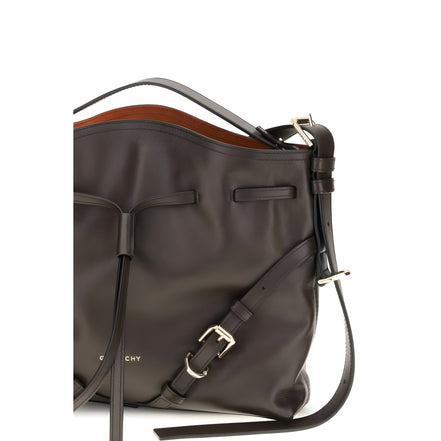 Givenchy Brown Calf Leather Bucket Bag