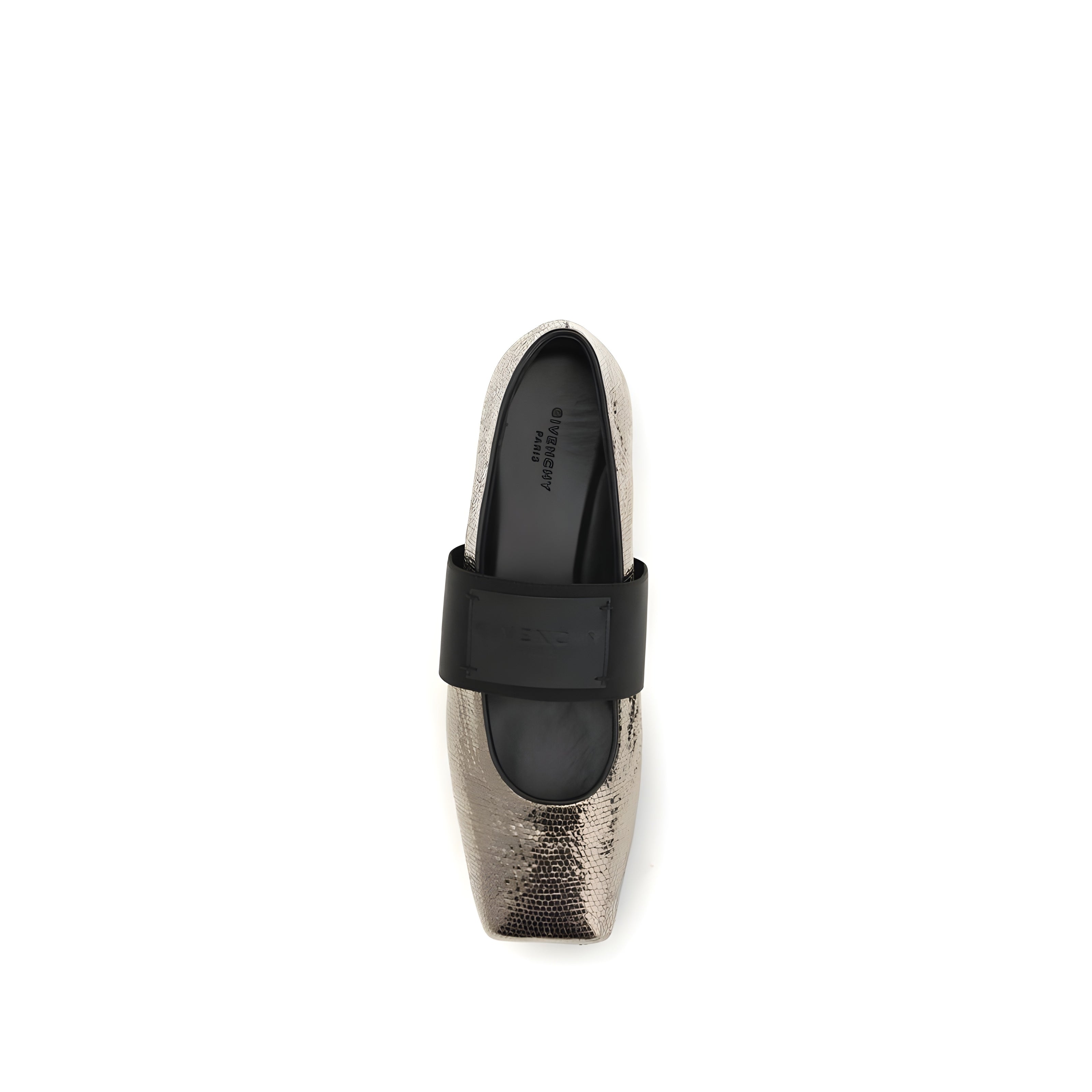 Givenchy Gold Ballet Flats