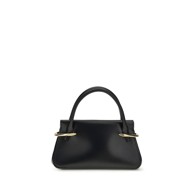 Geantă de mână Givenchy Mini Pinch din piele de vițel neagră