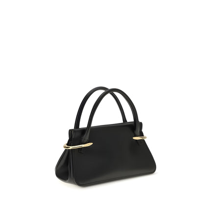 Geantă de mână Givenchy Mini Pinch din piele de vițel neagră