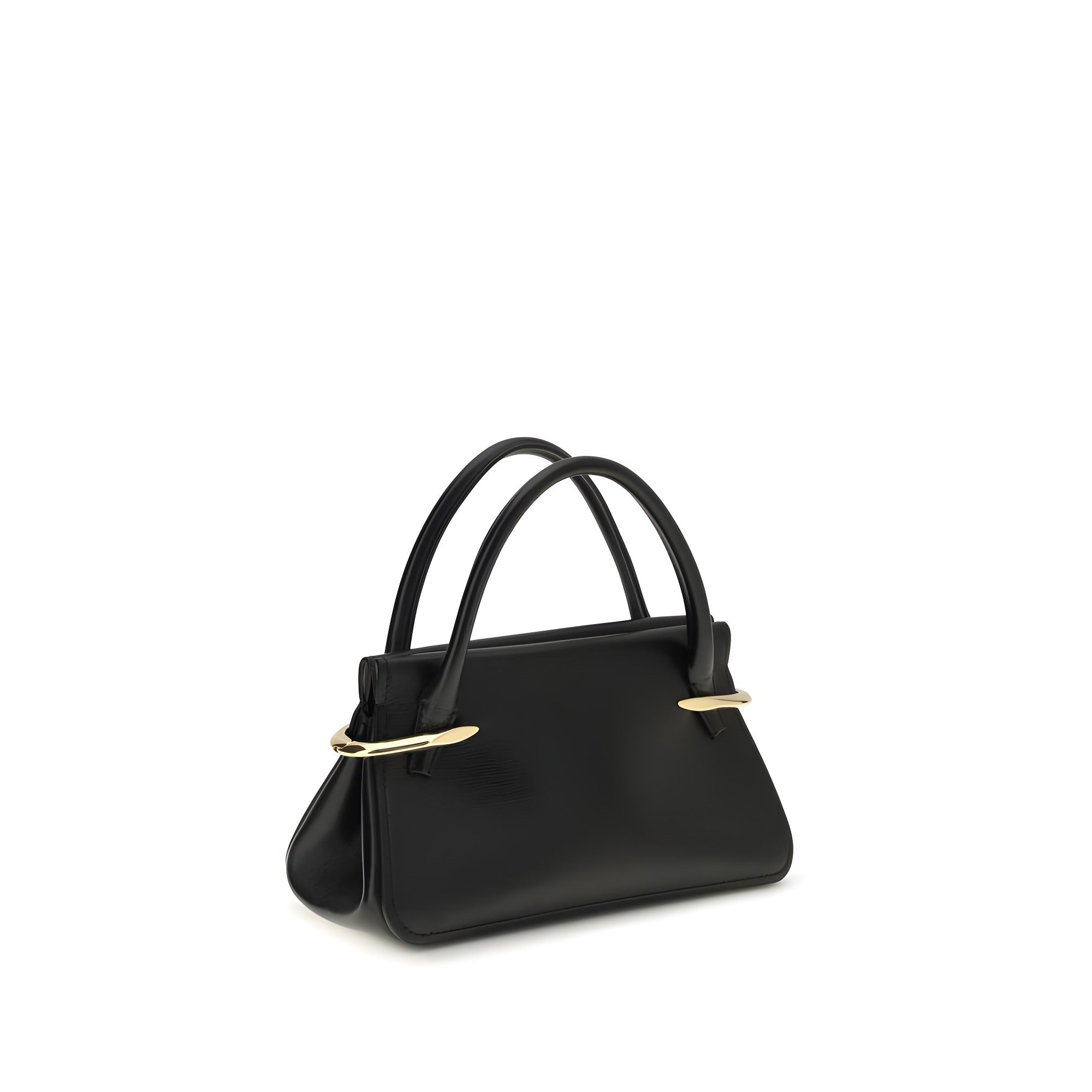 Geantă de mână Givenchy Mini Pinch din piele de vițel neagră