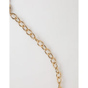 Colier statement tip pandantiv ceas Dolce & Gabbana Gold Crystal