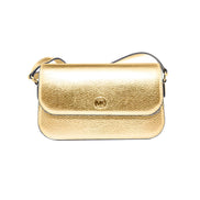 Geantă crossbody Michael Kors din piele aurie
