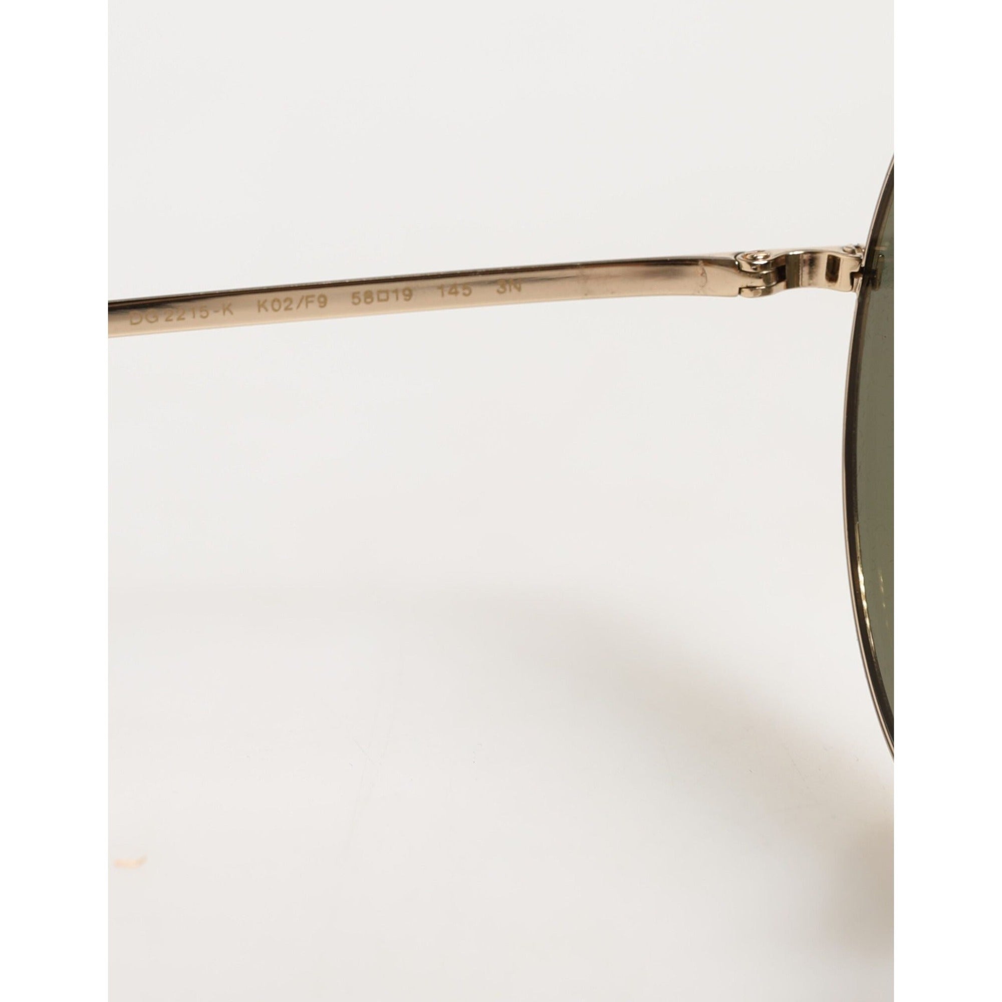 Ochelari de soare Dolce & Gabbana aurii