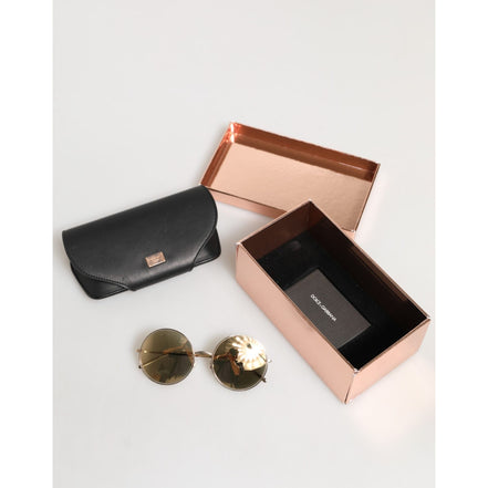 Ochelari de soare Dolce & Gabbana aurii
