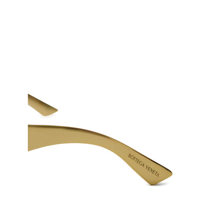 Bottega Veneta Gold Sunglasses