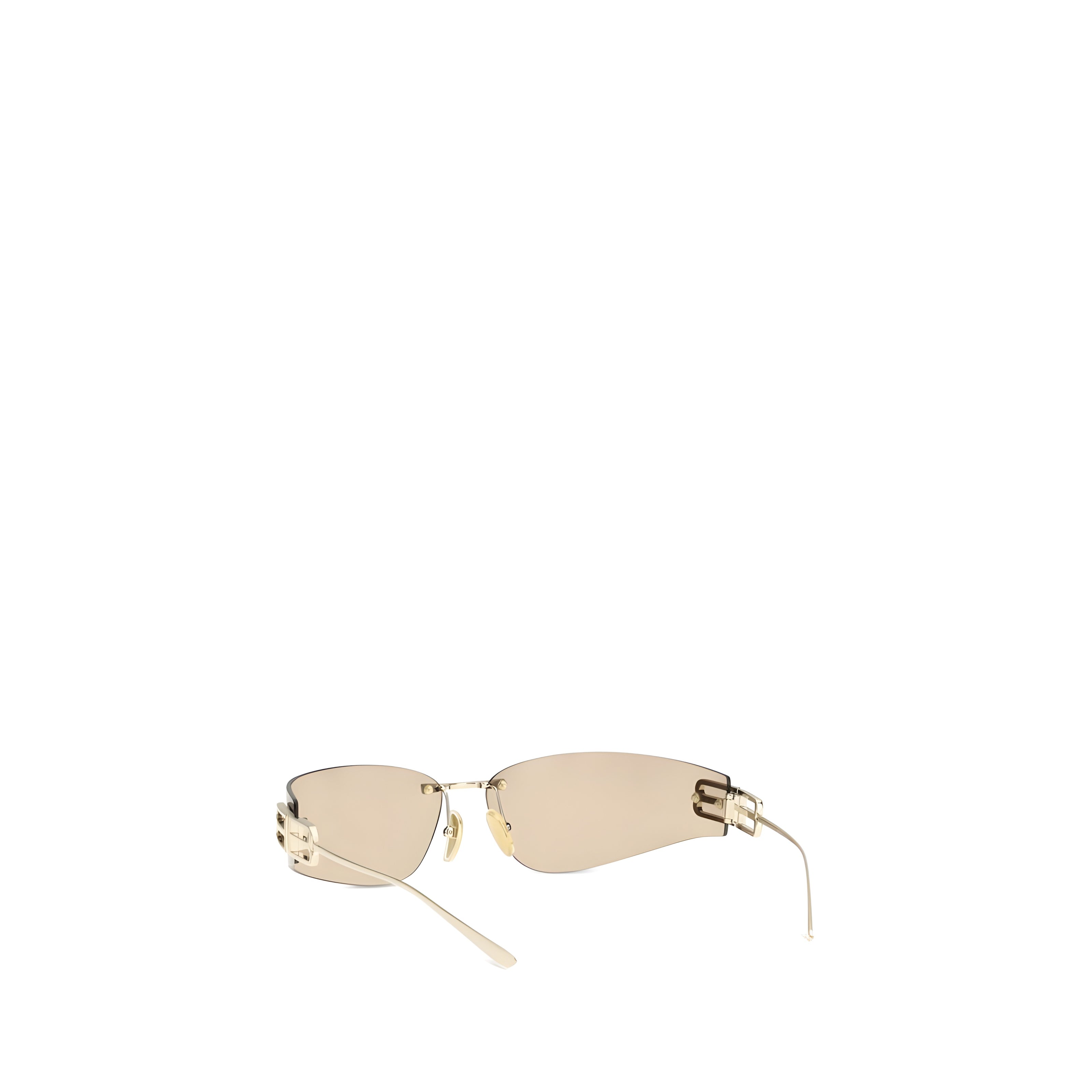 Ochelari de soare Balenciaga auriu