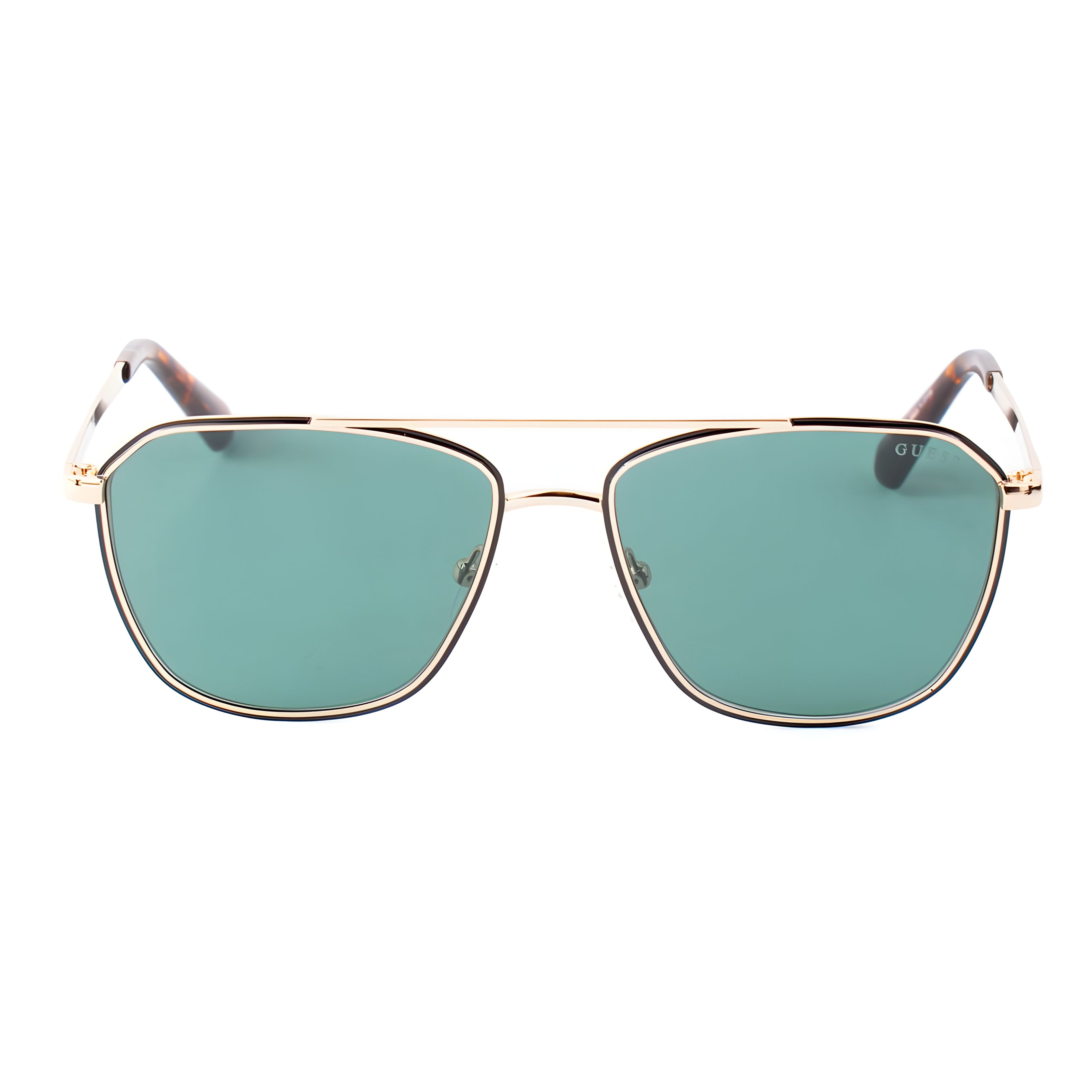 Ochelari de soare aurii Guess