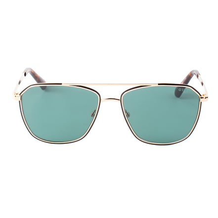 Ochelari de soare aurii Guess