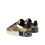 Sneakers Dolce & Gabbana Portofino aurii