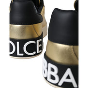 Sneakers Dolce & Gabbana Portofino aurii