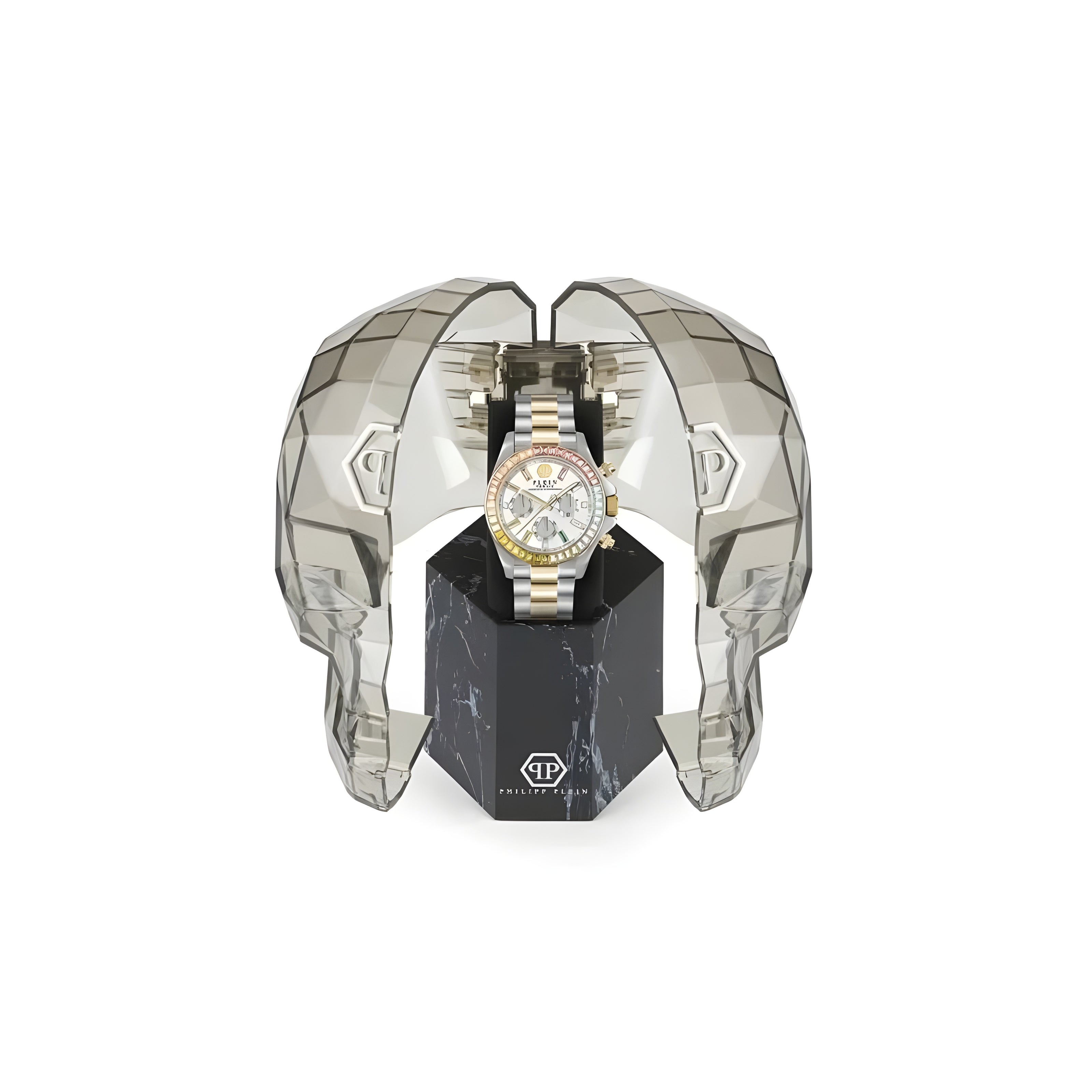 Philipp Plein Gold Stainless Steel Bracelet Watch