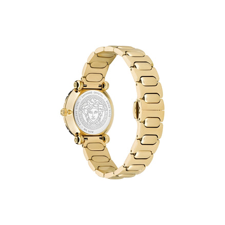 Versace Gold Stainless Steel Dress Watch