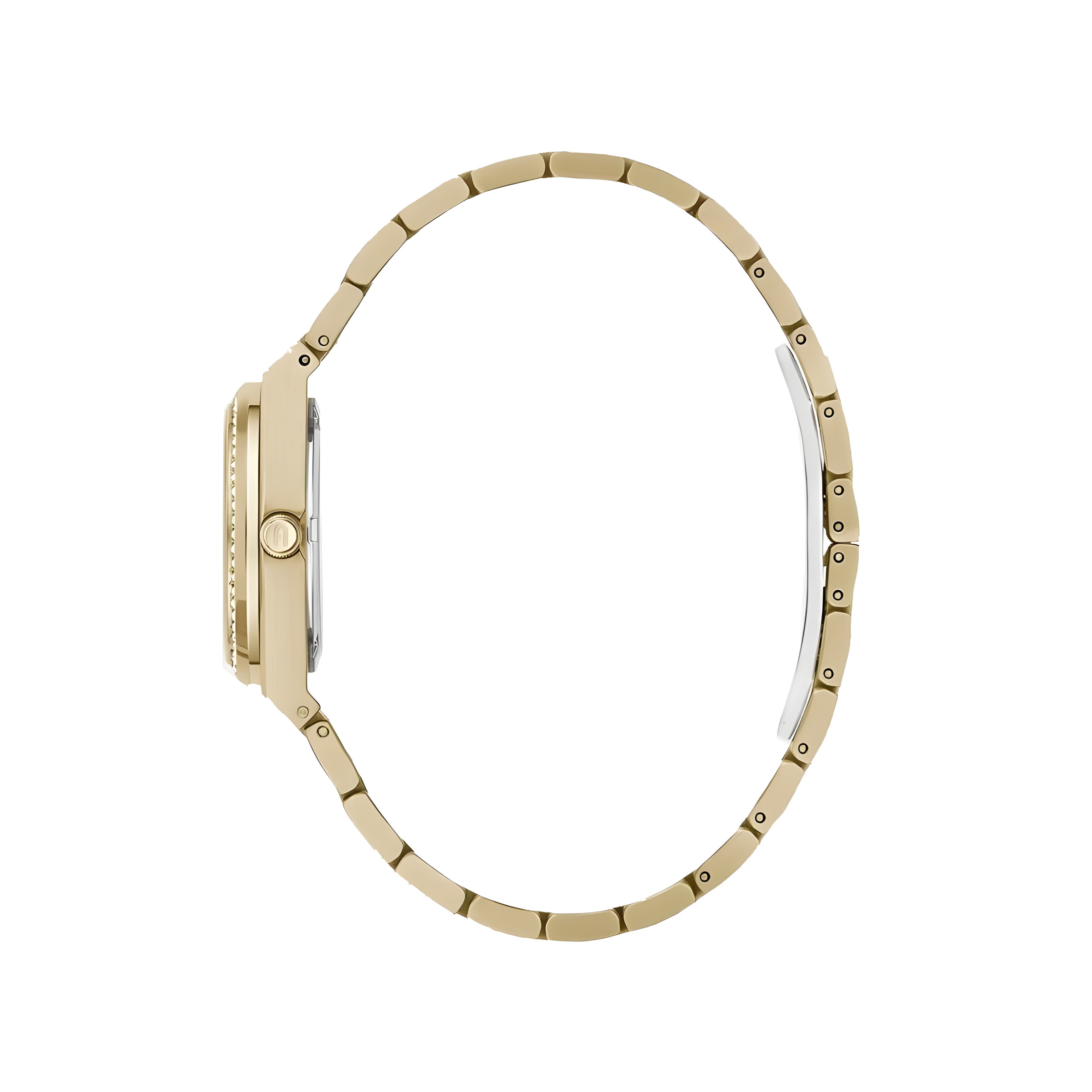 Furla Gold Stainless Steel Dress Watch