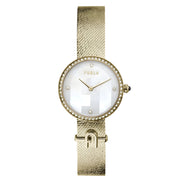 Furla Gold Stainless Steel Dress Watch