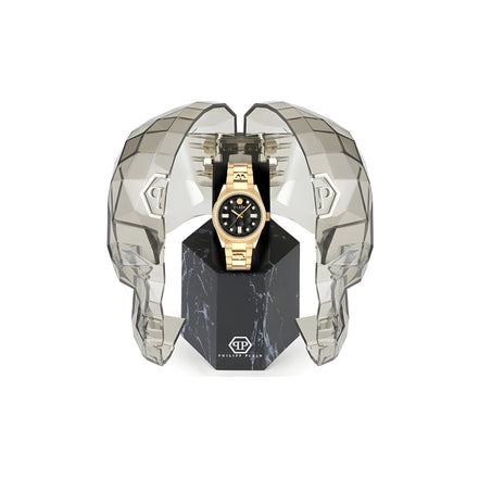 Ceas de damă Philipp Plein Gold din oțel inoxidabil