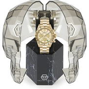 Philipp Plein Gold Stainless Steel Dress Watch