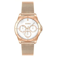 Ceas de damă elegant Hugo Boss Gold din oțel inoxidabil