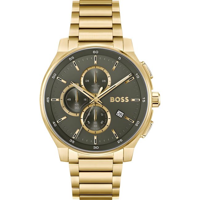 Ceas de damă elegant Hugo Boss Gold Stainless Steel
