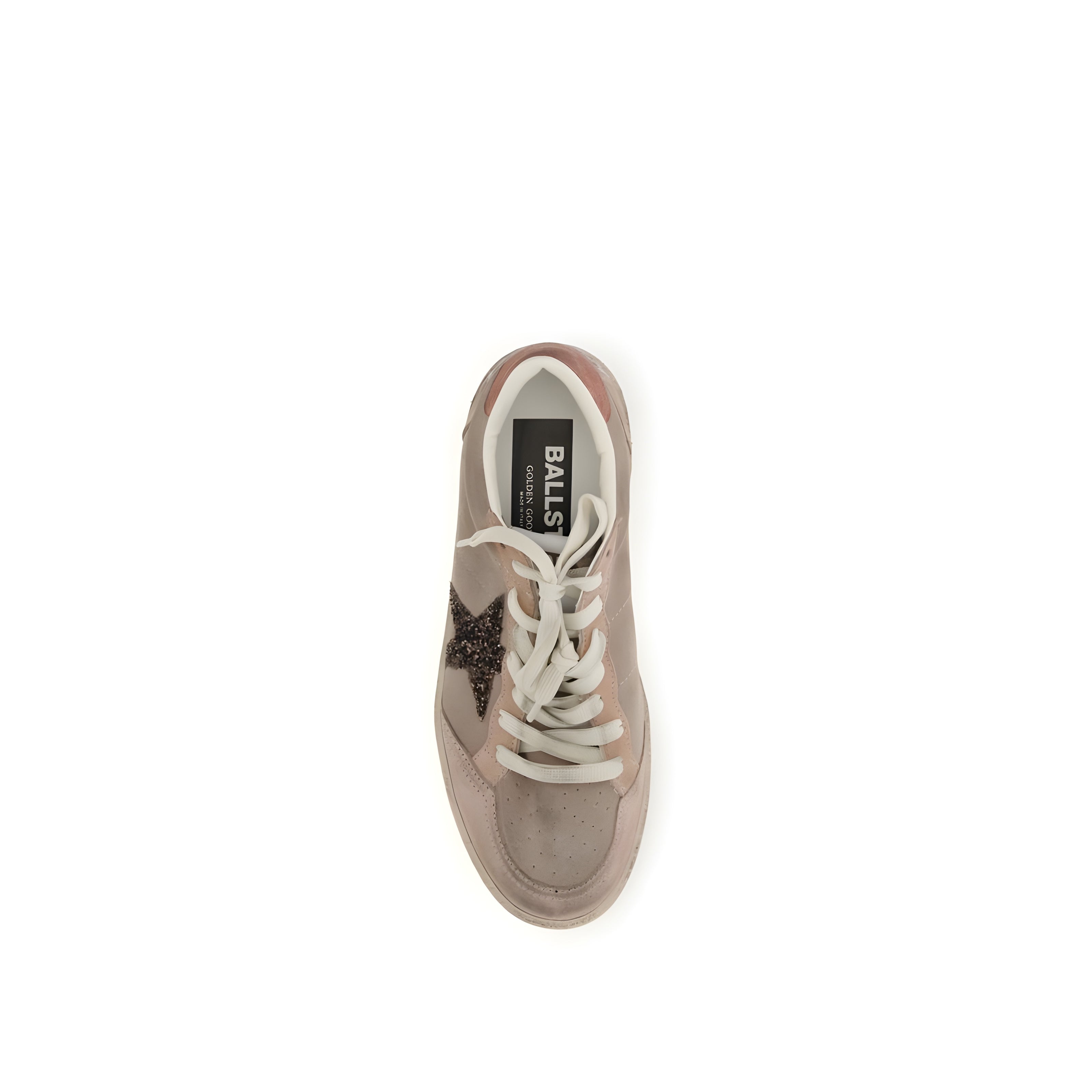 Golden Goose Beige Low Top Sneakers