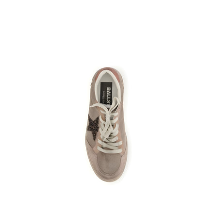 Golden Goose Beige Low Top Sneakers