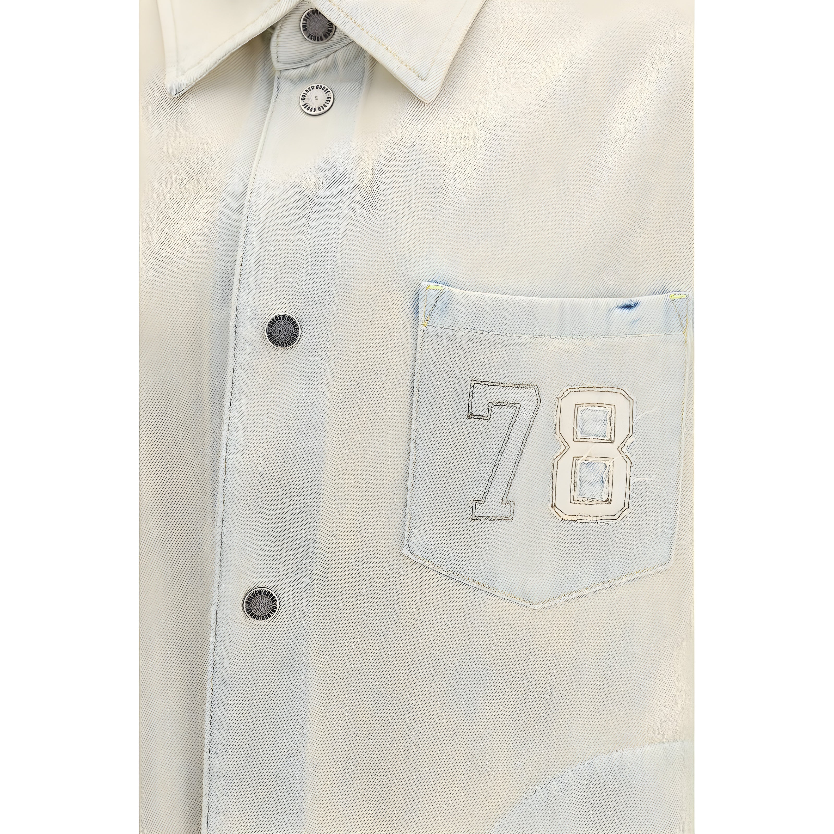 Golden Goose Beige Cotton Denim Jacket