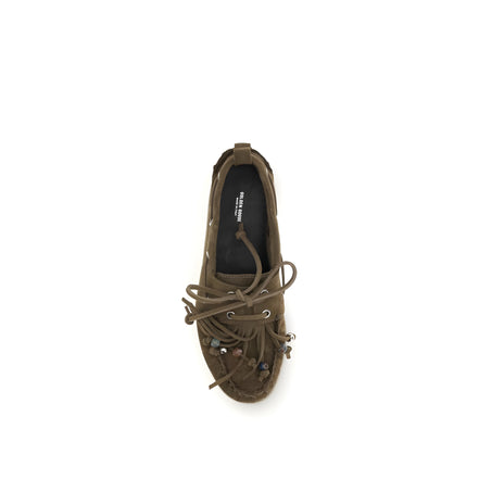 Golden Goose Bicolor Slip-On Loafers