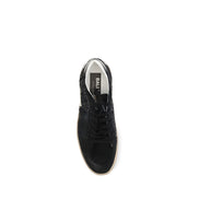 Sneakers low top Golden Goose negri din piele