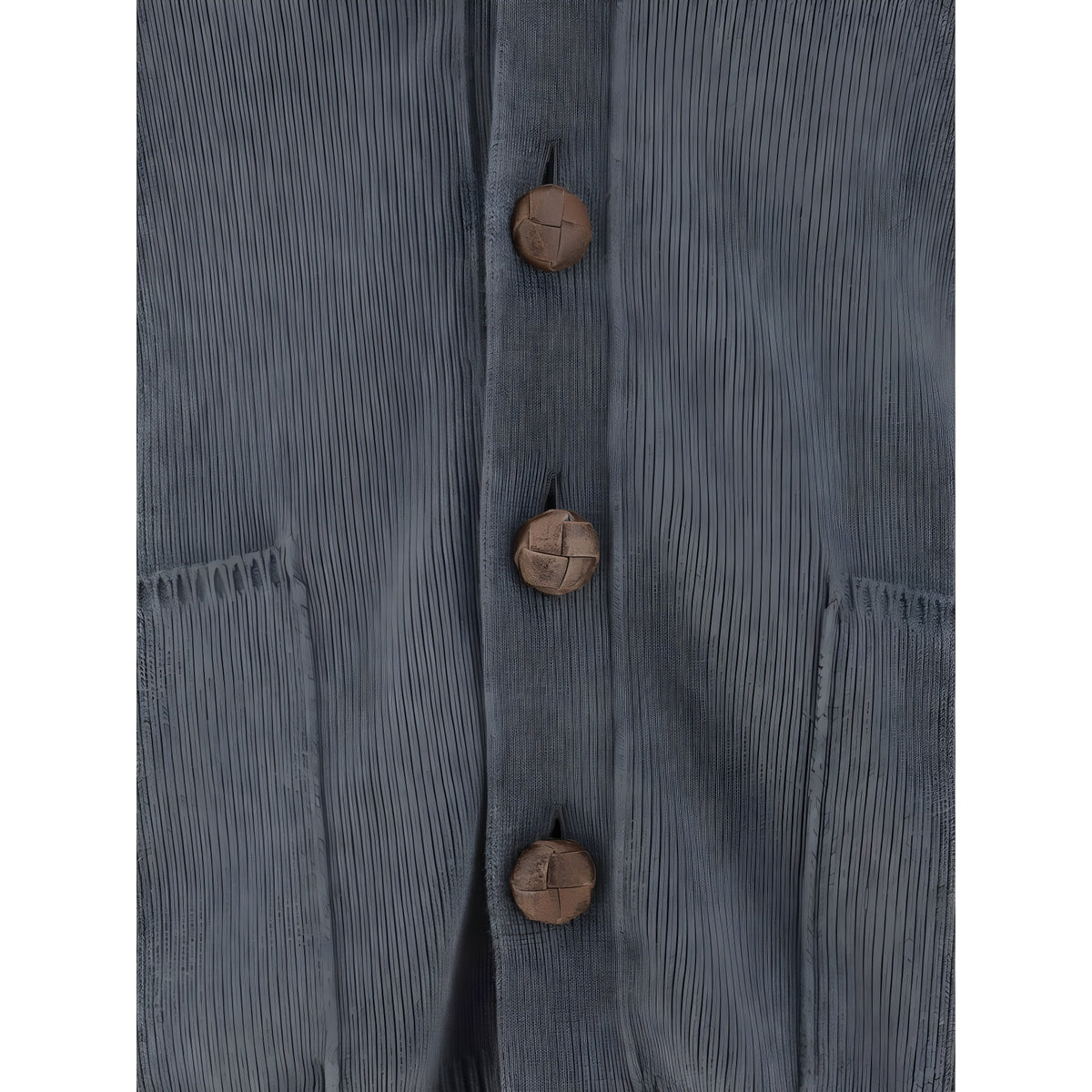 Golden Goose Cardigan Gri din Bumbac
